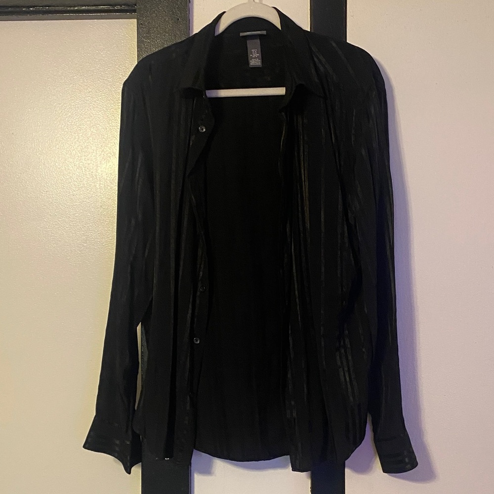 H&M Black Dress Shirt for Men